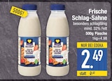 Aktuelles Frische Schlag-Sahne Angebot bei E center in Regensburg ab 2,49 €