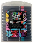 24 Feutres Acryliques - Super U 24 Feutres Acryliques à 4,99 € dans le catalogue Super U