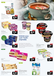 Margarine im Konsum Prospekt "Preisparade" mit 12 Seiten (Dresden)