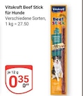 Beef Stick im Angebot bei GLOBUS in Erlangen Beef Stick Angebote von Vitakraft bei GLOBUS Erlangen für 0,35 €