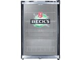 Aktuelles HC 241 E BECK'S Getränkekühlschrank (115 l, E, 845 mm hoch, Schwarz / Grün) Angebot bei MediaMarkt Saturn in Hamburg ab 349,99 €