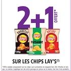 Intermarché Port Manech - Promo 2+1 offert SUR LES CHIPS LAY'S Promo 2+1 offert SUR LES CHIPS LAY'S à dans le catalogue Intermarché à Port Manech