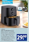 Mini-Heißluftfritteuse im ALDI SÜD Prospekt Mini-Heißluftfritteuse von Ambiano im aktuellen ALDI SÜD Prospekt für 29,99 €