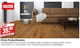 Click-Parkettboden Angebote von Master bei bauSpezi Bornheim für 35,90 €