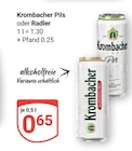 Aktuelles Pils Angebot bei GLOBUS in Koblenz ab 0,65 €