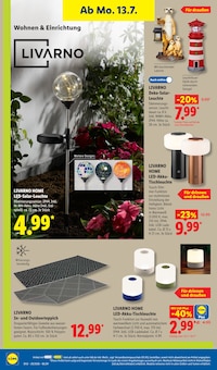 LED Solar-Kugel Angebot im Lidl Prospekt, gültig von 13.07.2026 bis 18.07.2026 LED Solar-Kugel Angebot im aktuellen Lidl Prospekt auf Seite 38