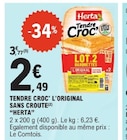 Tendre Croc' L'Original Sans Croute - HERTA dans le catalogue E.Leclerc