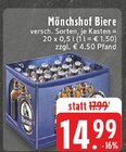 EDEKA Kerken - Mönchshof Angebot im Prospekt Mönchshof bei EDEKA im Kerken Prospekt für 14,99 €