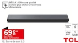 Promo Barre de son 2.0 à 69,99 € dans le catalogue But à Lorient