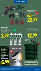 Tuyau D'arrosage Angebote im Prospekt "C'est la rentrée Grandes marques minis prix" von Lidl Tuyau D'arrosage Angebote im Prospekt "C'est la rentrée Grandes marques minis prix" von Lidl auf Seite 58