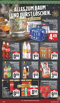 Coca Cola im EDEKA Prospekt "Wir lieben Lebensmittel!" mit 28 Seiten (Suhl)