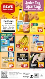 REWE Prospekt für Sonsbeck: "Dein Markt", 30 Seiten, 20.04.2026 - 25.04.2026