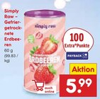 Aktuelles Gefriergetrocknete Erdbeeren Angebot bei Netto Marken-Discount in Remscheid ab 5,99 €
