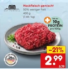 Hackfleisch gemischt im Angebot bei Netto Marken-Discount in Würzburg Hackfleisch gemischt Angebote von Gut Ponholz bei Netto Marken-Discount Würzburg für 2,99 €