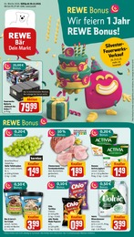 REWE Prospekt: "Dein Markt", 32 Seiten, 29.12.2025 - 03.01.2026