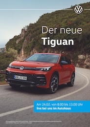 Volkswagen Prospekt für Drüsen: "Der neue Tiguan", 2 Seiten, 07.02.2024 - 05.03.2024