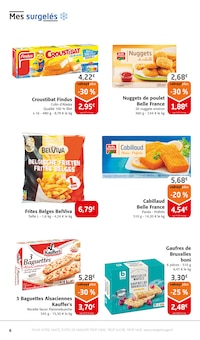 Promotion Glace dans le prospectus Colruyt, valable du 16/07/2025 au 27/07/2025 Promo Glace dans le catalogue Colruyt du moment à la page 6