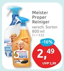 Badreiniger von Meister Proper für 2,49 € bei budni im Angebot Badreiniger von Meister Proper im aktuellen budni Prospekt