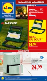 Prospectus Lidl, "Le vrai prix des bonnes choses" à Carhaix-Plouguer et alentours, 47 pages, 25/08/2025 - 28/08/2025 Catalogue Lidl "Le vrai prix des bonnes choses" à Carhaix-Plouguer et alentours, 47 pages, 25/08/2025 - 28/08/2025