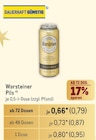 Pils von Warsteiner im aktuellen Metro Prospekt für 0,79 €