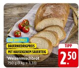 Aktuelles Weizenmischbrot Angebot bei E center in Reutlingen ab 2,50 €