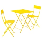 Tisch und 2 Klappstühle für draußen leuchtend gelb/leuchtend gelb Angebote von SUNDSÖ bei IKEA Wolfsburg für 129,99 €