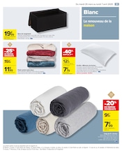 Promo Literie dans le catalogue Carrefour du moment à la page 53