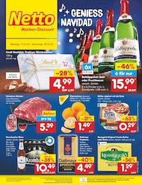 Netto Marken-Discount Prospekt für Bremen mit 59 Seiten Netto Marken-Discount Prospekt für Bremen: "Aktuelle Angebote", 59 Seiten, 11.12.2023 - 16.12.2023