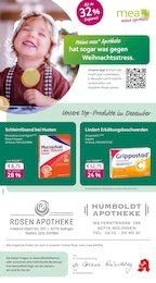 mea - meine apotheke Prospekt: "Unsere Dezember-Angebote", 4 Seiten, 01.12.2025 - 31.12.2025