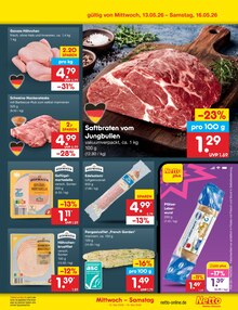 Wurst im Netto Marken-Discount Prospekt "Aktuelle Angebote" mit 60 Seiten (Rostock)