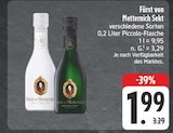 Sekt im Angebot bei E center in Würzburg Sekt Angebote von Fürst von Metternich bei E center Würzburg für 1,99 €