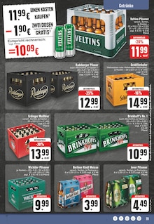 Bier im EDEKA Prospekt "Aktuelle Angebote" mit 24 Seiten (Iserlohn)