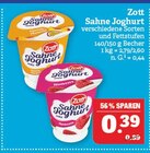 Sahne Joghurt Angebote von Zott bei Marktkauf Plauen für 0,39 €