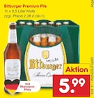 Premium Pils Angebote von Bitburger bei Netto Marken-Discount Mainz für 5,99 €