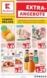 Aktueller Kaufland Supermärkte Prospekt für Borgsdorf: Extra-Angebote mit 8} Seiten, 11.07.2024 - 17.07.2024