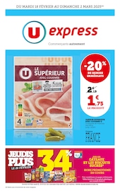 Catalogue Supermarchés U Express en cours à Soultzmatt et alentours, "U Express", 16 pages, 18/02/2025 - 02/03/2025