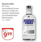 Aktuelles Vodka Angebot bei GLOBUS in Ludwigshafen (Rhein) ab 9,99 €