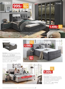 Bett im aktuellen XXXLutz Möbelhäuser Prospekt (Kiel) Bett im XXXLutz Möbelhäuser Prospekt "RED SHOPPING WEEK" mit 36 Seiten (Kiel)