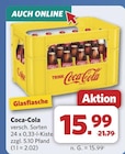 Aktuelle Cola Angebote bei combi in Cuxhaven Aktuelles Glasflasche Angebot bei combi in Cuxhaven ab 15,99 €