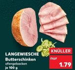 Butterschinken im Angebot bei Kaufland in Wuppertal Butterschinken Angebote von Langewiesche bei Kaufland Wuppertal für 1,79 €