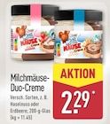 Milchmäuse Duo-Creme Haselnuss von Choceur im aktuellen ALDI Nord Prospekt