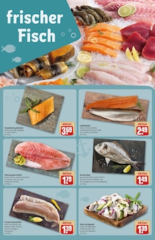 Lachs im aktuellen REWE Prospekt (Duisburg) Lachs im REWE Prospekt "Dein Markt" mit 36 Seiten (Duisburg)