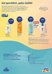 Ungezieferschutz im dm-drogerie markt Prospekt "Für Eure Sonnenseiten" mit 7 Seiten (Berlin)