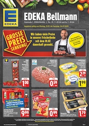 Supermarkt Prospekt von EDEKA in Königshain-Wiederau Aktueller EDEKA Supermärkte Prospekt für Königshain-Wiederau: Wir lieben Lebensmittel! mit 52} Seiten, 21.07.2025 - 26.07.2025