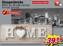 Glasgarderobe bei POCO in Augsburg Glasgarderobe im Angebot bei POCO Augsburg für 39,99 €