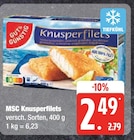 MSC Knusperfilets bei EDEKA im Gartow Prospekt für 2,49 €