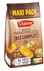 Petits pains grillés au blé complet - CHABRIOR - Intermarché à Nice Petits pains grillés au blé complet - CHABRIOR en promo chez Intermarché Nice à 1,17 €