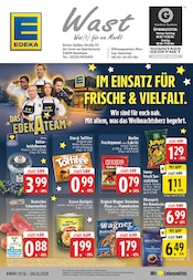 EDEKA Supermarkt Prospekt der aktuellen Woche mit 24 Seiten, gültig von 01.12.2025 bis 06.12.2025, in Blomberg und Umgebung Aktueller EDEKA Supermarkt Prospekt in Blomberg und Umgebung, "Aktuelle Angebote" mit 24 Seiten, 01.12.2025 - 06.12.2025