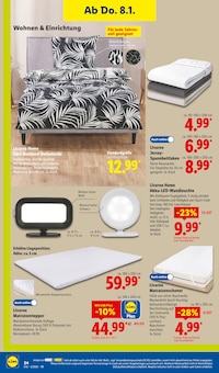 Matratze im Lidl Prospekt "LIDL LOHNT SICH" mit 61 Seiten (Düsseldorf)