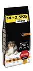 CROQUETTES POUR CHIEN ADULTE DE TAILLE MOYENNE - PURINA PROPLAN en promo à 55,99 € chez Truffaut CROQUETTES POUR CHIEN ADULTE DE TAILLE MOYENNE - PURINA PROPLAN dans le catalogue Truffaut